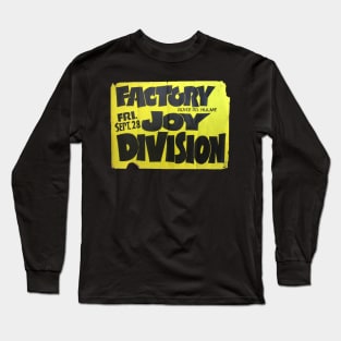 Joy Division Long Sleeve T-Shirt